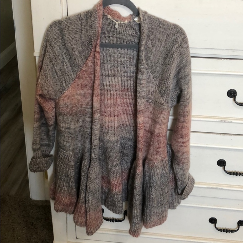 Anthropologie sweater jacket